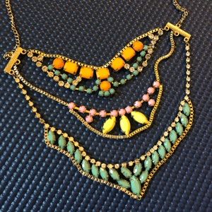 Anthropologie statement necklace